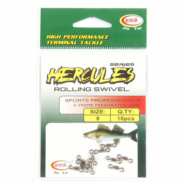 Вертлюг Hercules №12, 10 шт в Йошкар-Оле Вертлюг Hercules №12, 10 шт в Йошкар-Оле