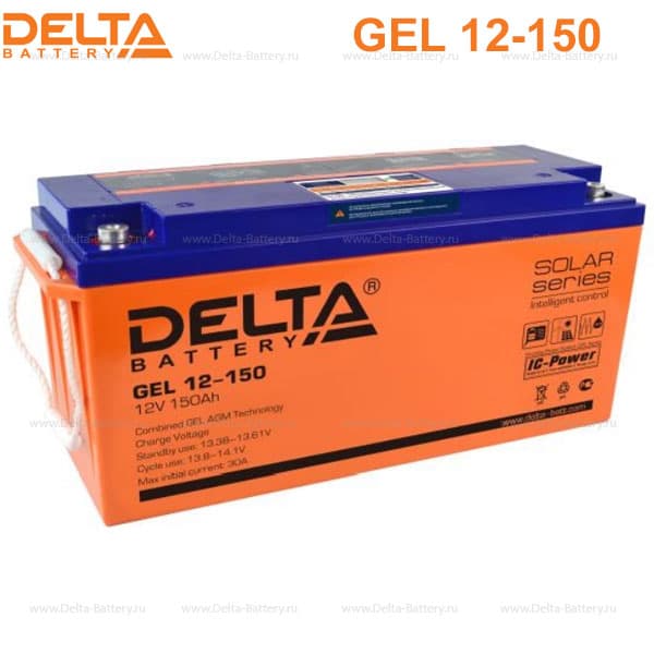 Аккумуляторная батарея Delta GEL 12-150 в Йошкар-Оле