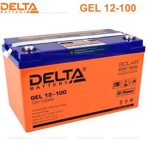 Аккумуляторная батарея Delta GEL 12-100 в Йошкар-Оле