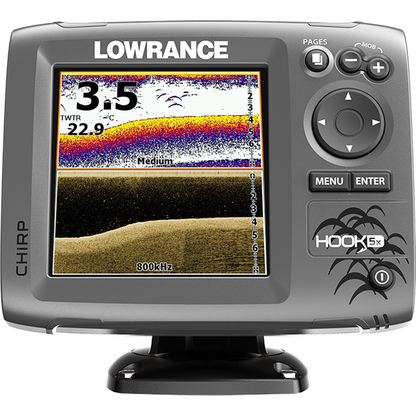 Эхолот Lowrance Hook-5 Mid/High/DownScan в Йошкар-Оле