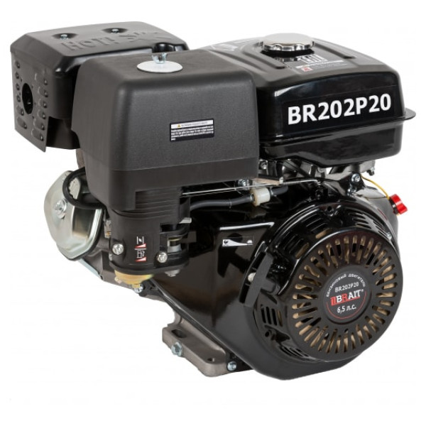 Двигатель 6,5 л.c. d=19мм. Brait BR202P19PRO 03.01.151.035 в Йошкар-Оле