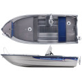 Алюминиевая лодка Linder Sportsman 445 CATCH в Йошкар-Оле